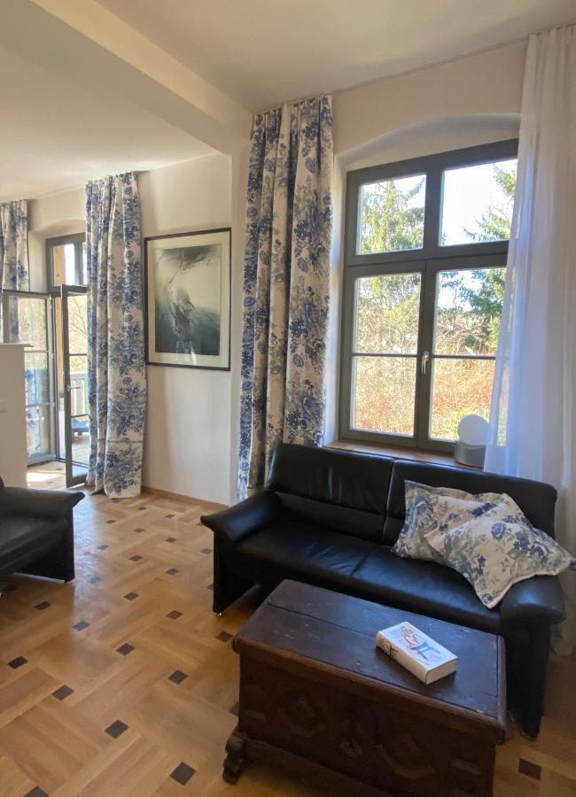 Ferienwohnung Altes Pfarrhaus Papstdorf Exterior foto