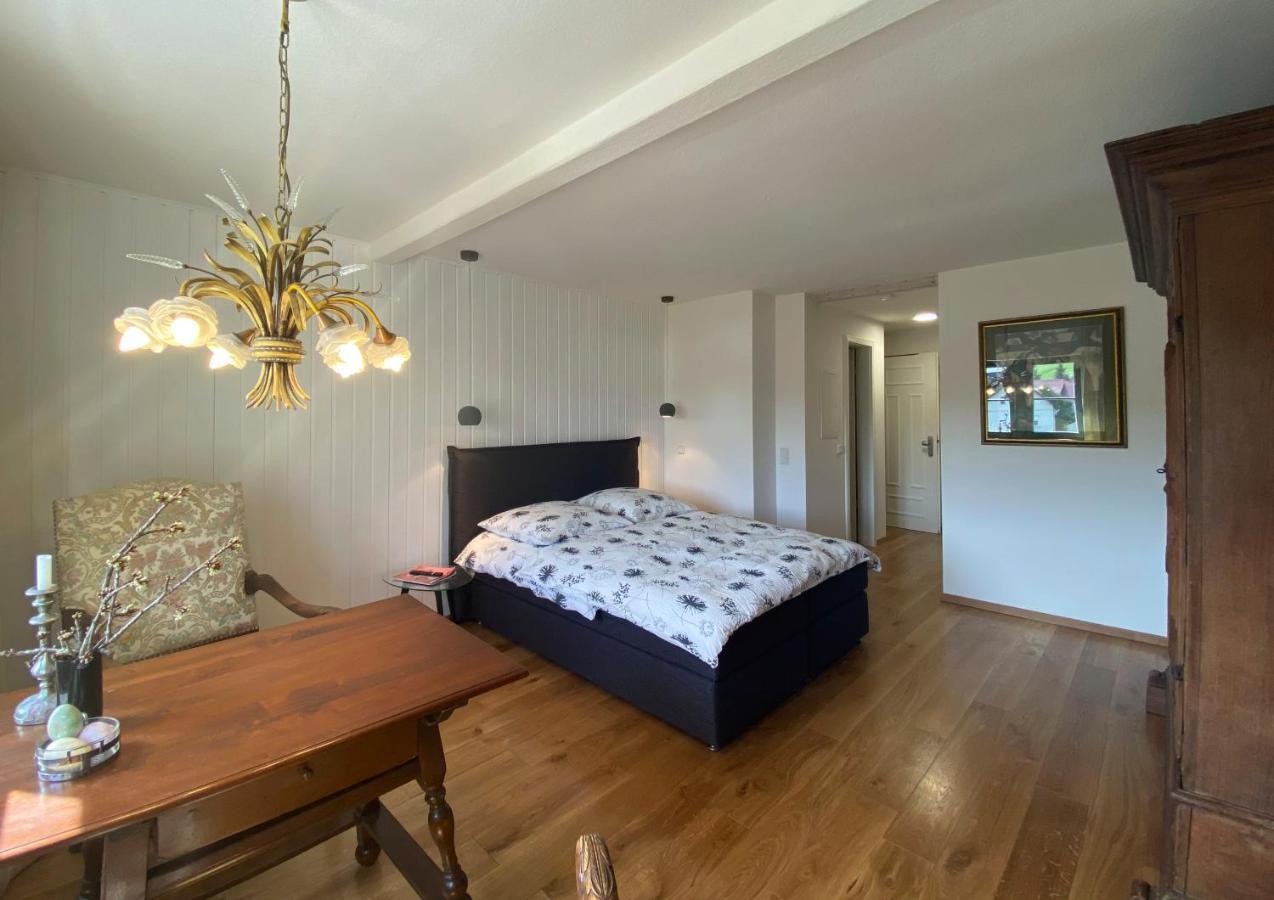 Ferienwohnung Altes Pfarrhaus Papstdorf Exterior foto