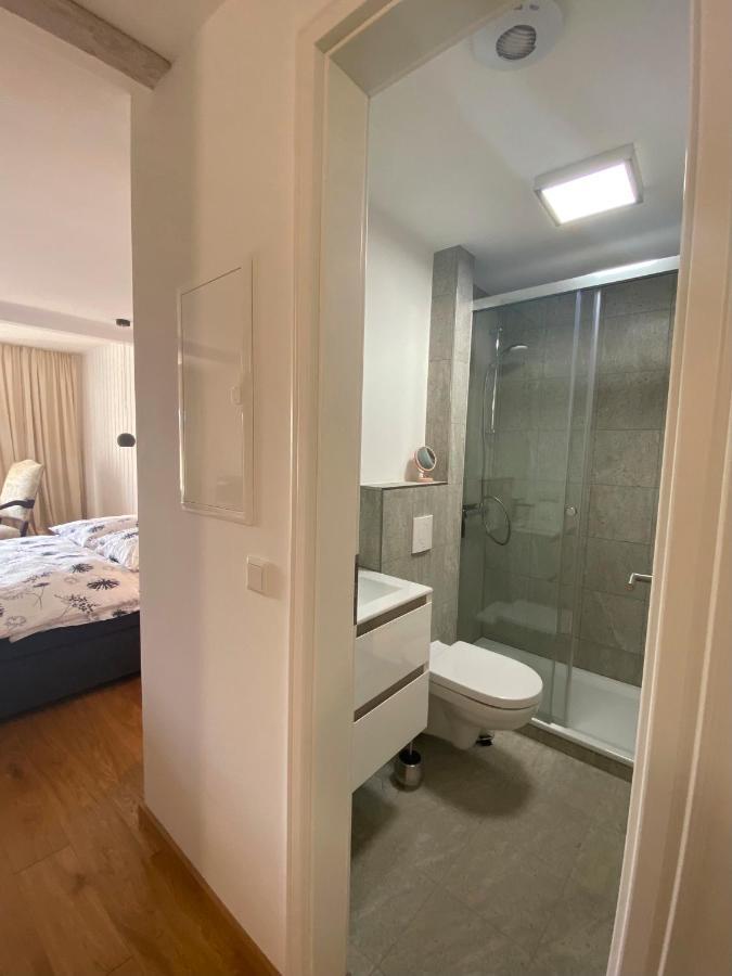 Ferienwohnung Altes Pfarrhaus Papstdorf Exterior foto
