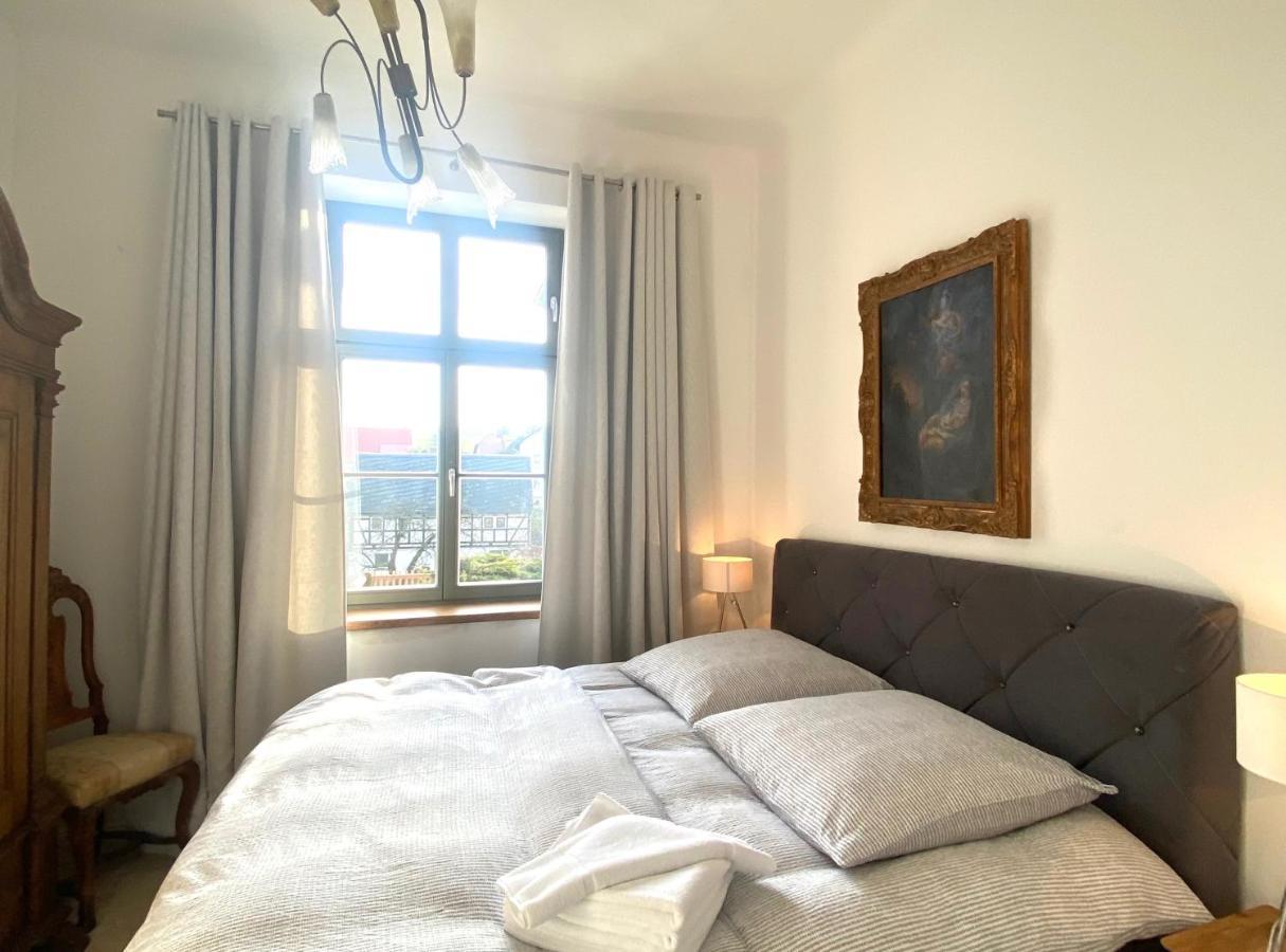 Ferienwohnung Altes Pfarrhaus Papstdorf Exterior foto