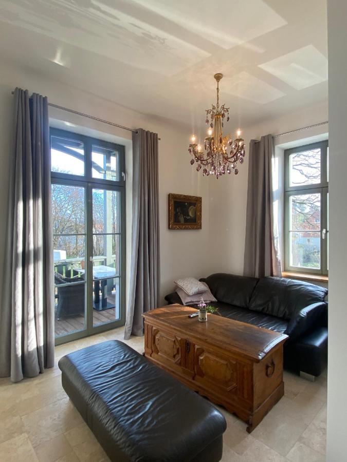 Ferienwohnung Altes Pfarrhaus Papstdorf Exterior foto