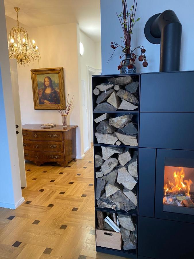 Ferienwohnung Altes Pfarrhaus Papstdorf Exterior foto