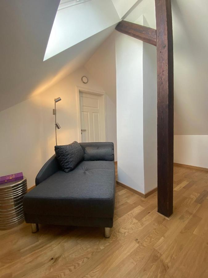 Ferienwohnung Altes Pfarrhaus Papstdorf Exterior foto