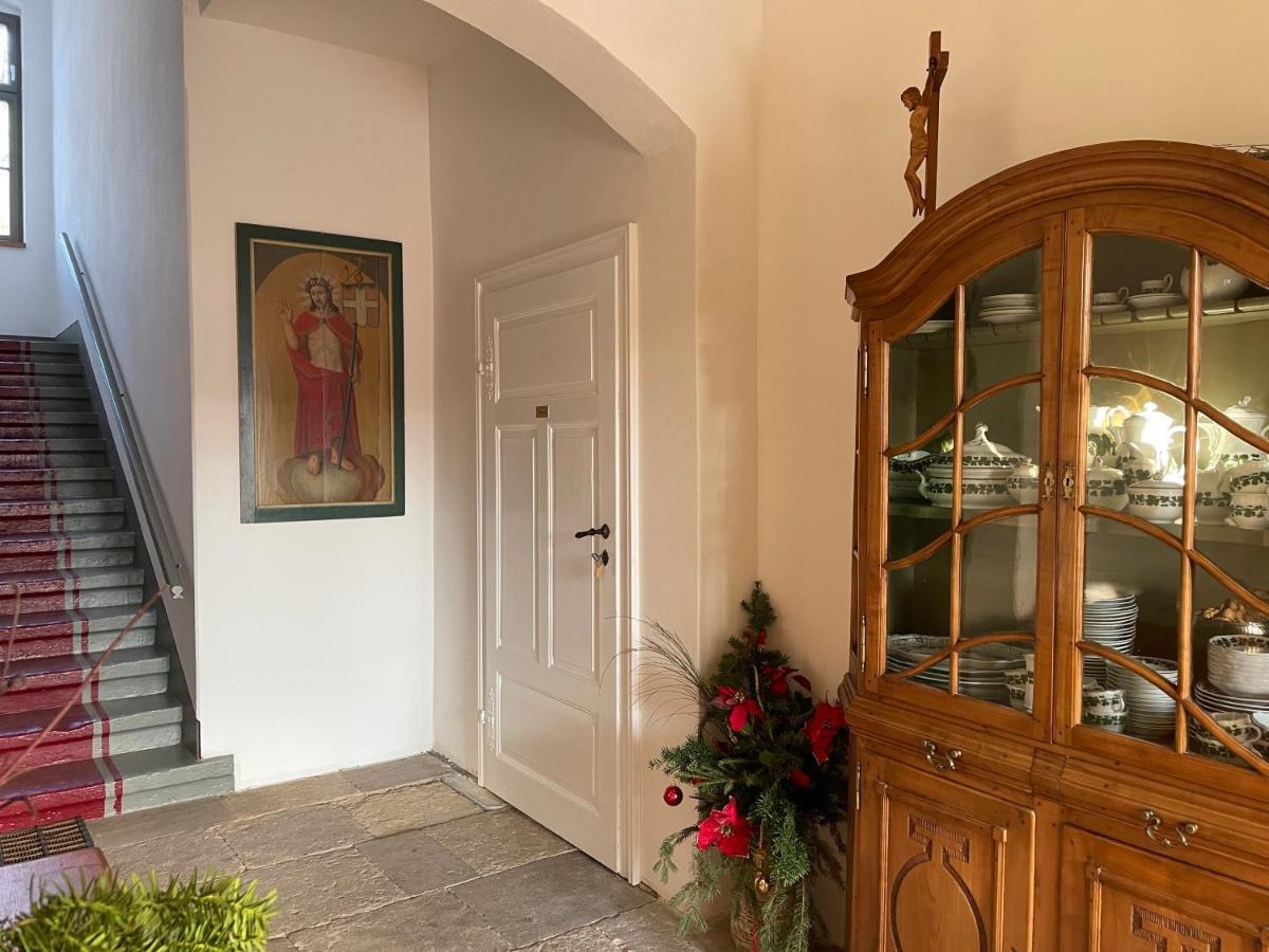 Ferienwohnung Altes Pfarrhaus Papstdorf Exterior foto