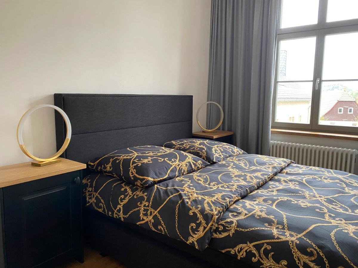 Ferienwohnung Altes Pfarrhaus Papstdorf Exterior foto