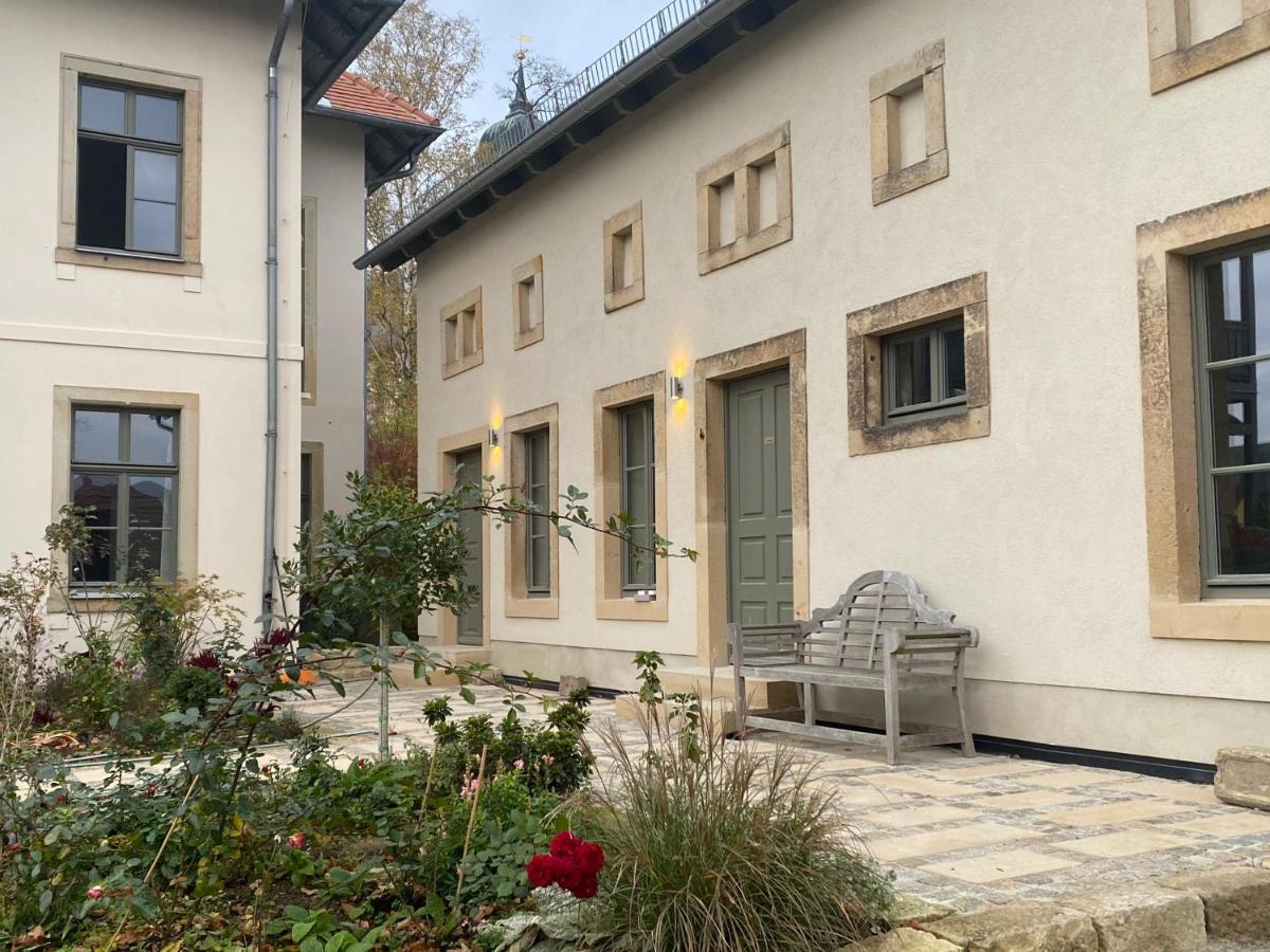 Ferienwohnung Altes Pfarrhaus Papstdorf Exterior foto