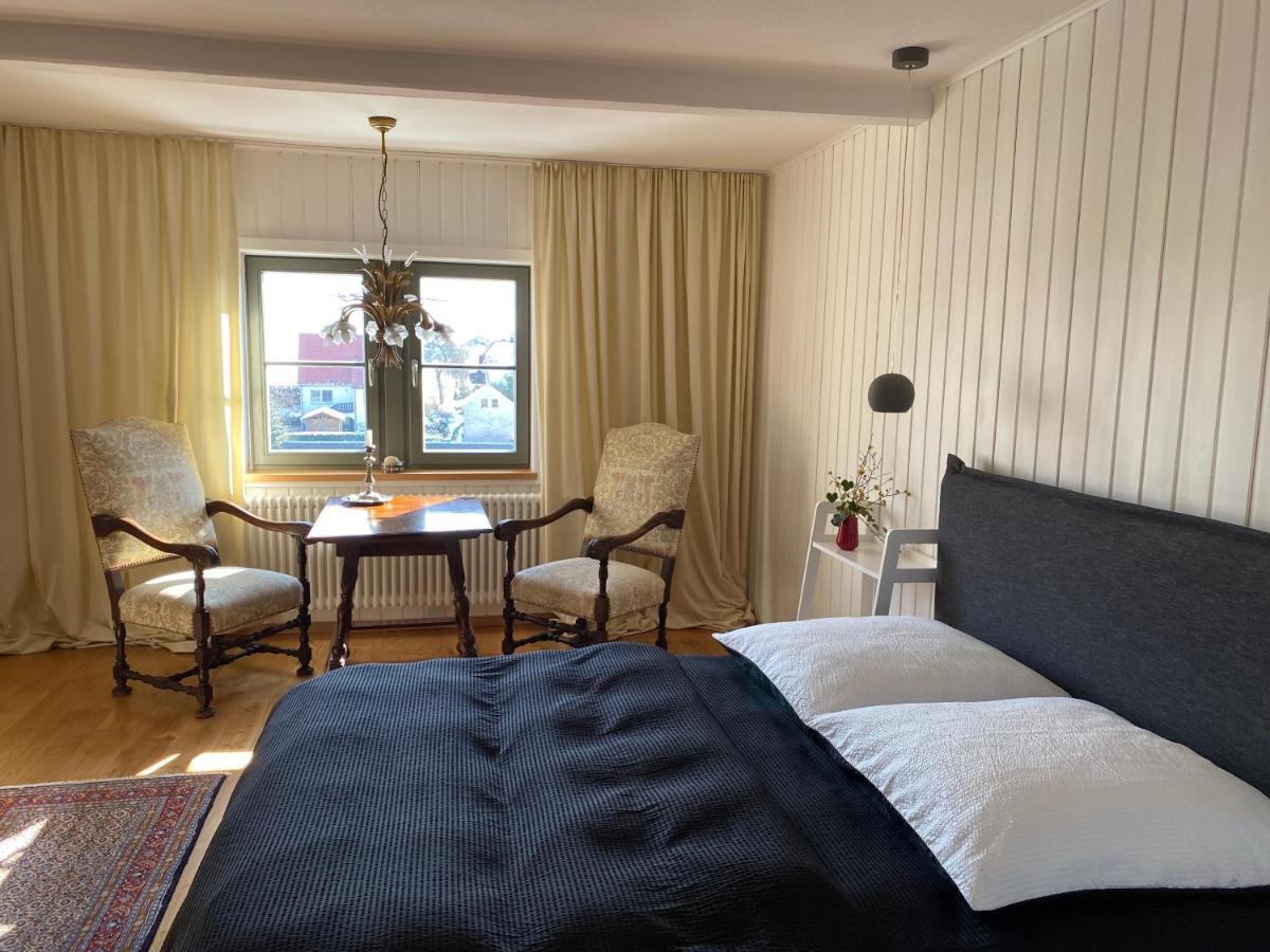 Ferienwohnung Altes Pfarrhaus Papstdorf Exterior foto