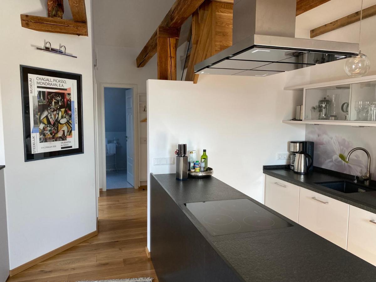 Ferienwohnung Altes Pfarrhaus Papstdorf Exterior foto