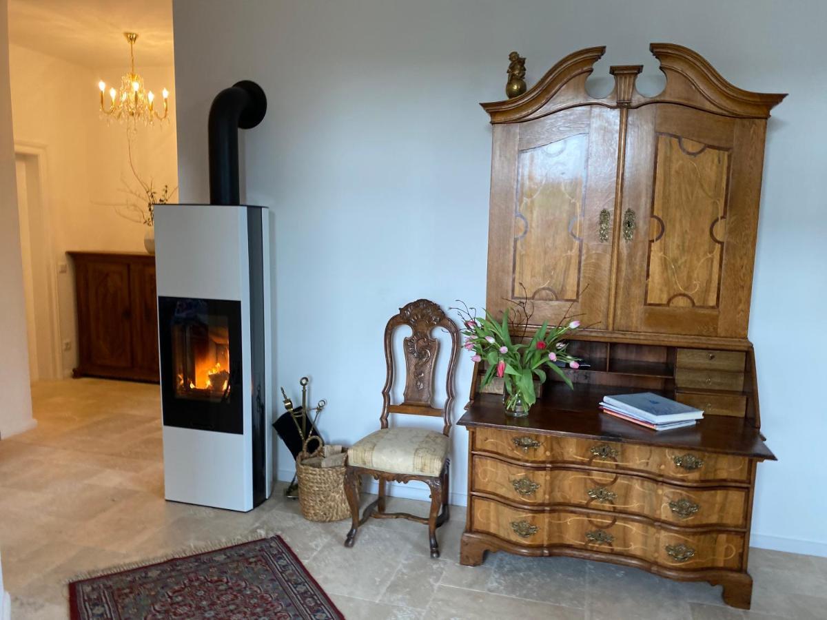 Ferienwohnung Altes Pfarrhaus Papstdorf Exterior foto