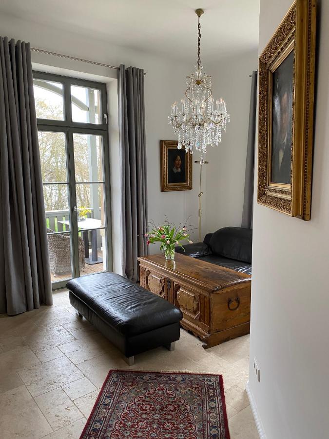 Ferienwohnung Altes Pfarrhaus Papstdorf Exterior foto